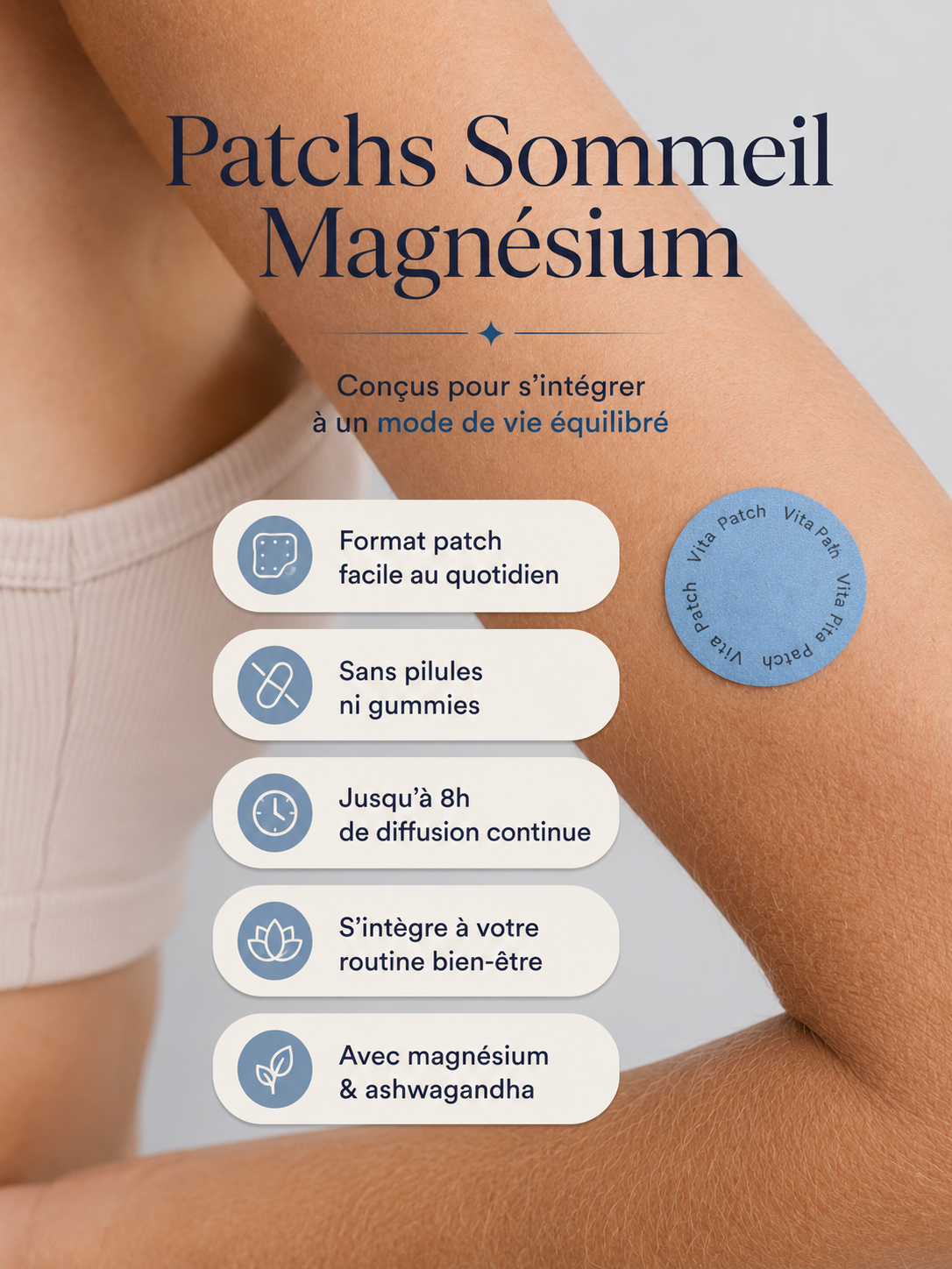 Patch sommeille -Magnésium
